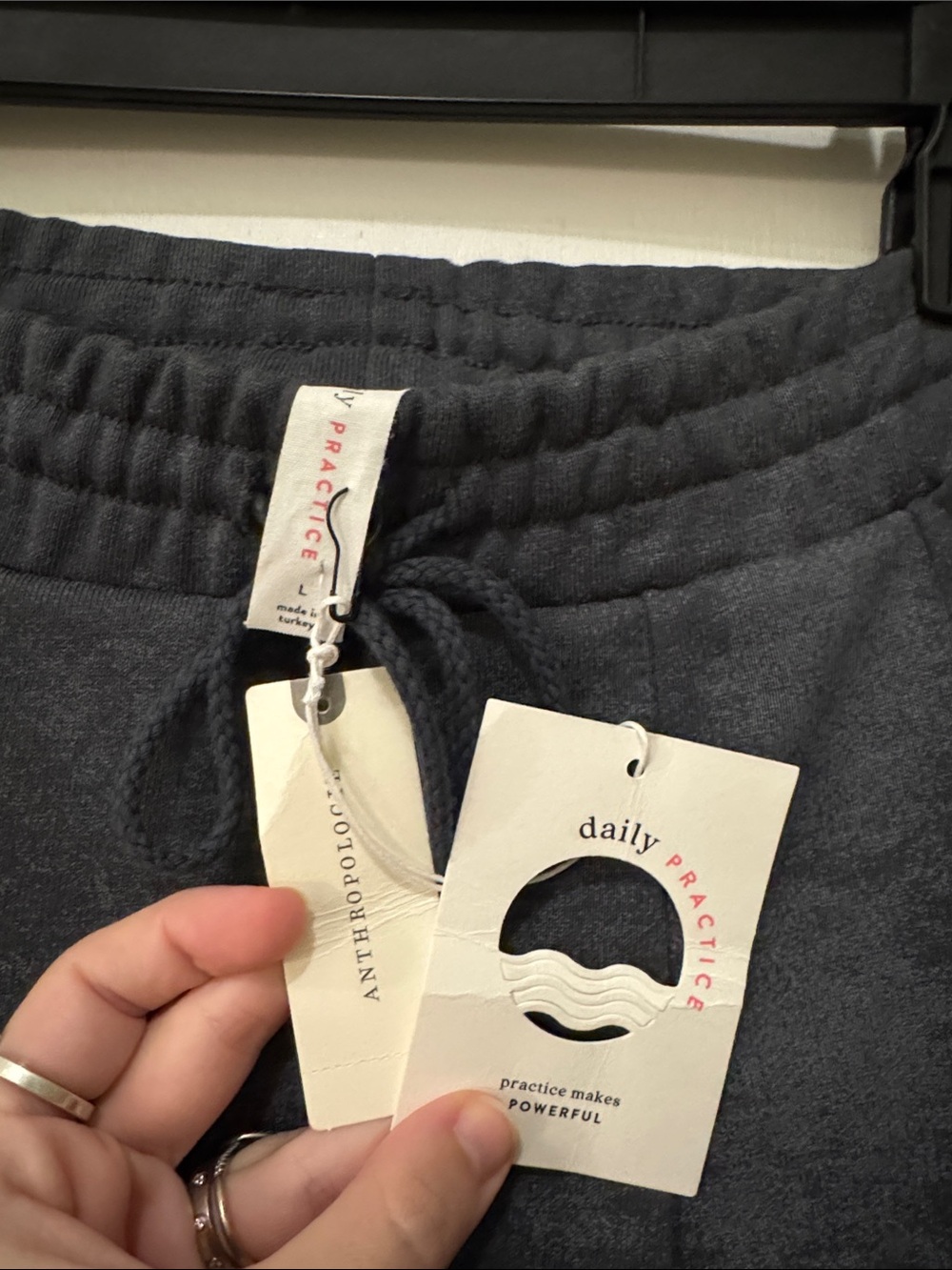 NWT Anthropologie: Daily Practice Pull-On Washed Mini Skirt - Picture 6 of 8
